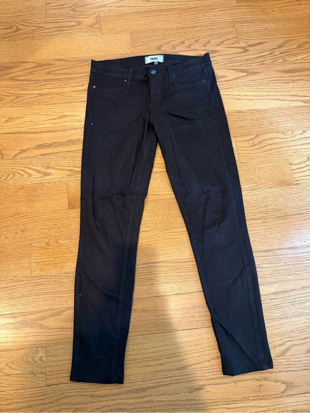 PAIGE Dark Brown Verdugo Ultra Skinny Women's Slim Jeans- Size 28